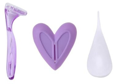 Mikinona 3stücke Teiliges Bikini Rasierer Für Damen Intimrasierer Für Private Haarentfernung Zufällige Farben Hautfreundliches Material Für Bikini Körper Und Achseln