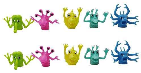 BCOATH 10 Stück Zufällige Stile Puppen Storytelling Finger Spielzeug Material Für Jungen Und Mädchen Erwachsene