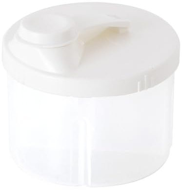 Baby Milk Powder Formula Dispenser Baby Formula Container Baby Milk Powder Dispenser Pots Travel Portable Outdoor Baby Formula Powder Dispenser Storage Bag Kitchen Organizer (White, One Size)