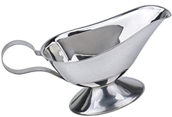 HOLIDYOYO 5onza Plato De Salsa De Acero Inoxidable Salsera Recipiente Para Jugo Salsera De Acero Inoxidable Para Servir Salsas Aderezos Cocina