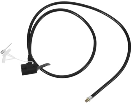 Toyvian Antifrost Fahrrad Luftpumpenschlauch Flexibel Robust für Kompressor und Ventiladapter Leichter Tragbarer Reifenfüller Schlauch für Vielseitige Fahrradventile Schnelles Aufpumpen