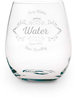 Excelsa 61464 Set Bicchieri Acqua, Vetro, Trasparente, 6 bicchieri