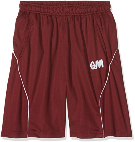 Gunn & Moore pojke träning shorts Rödbrun S BOYS