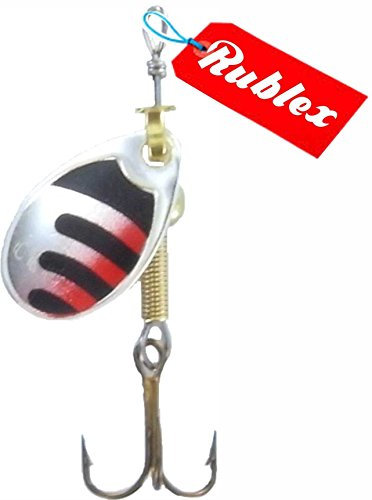 RUBLEX - 5 Cucharillas de Pesca Celta-0 ANR 1,50 GMS.