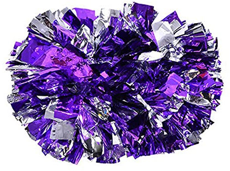 Zetiling Cheerleader Pompons, Cheerleading Pom Poms Double Flower Ball für Sportspiele Stadien Partys Festivals Bühnenauftritte Super Large Dance Spot(#3)