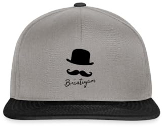 Spreadshirt Bräutigam Ehemann Jungesellenabschied Snapback Cap
