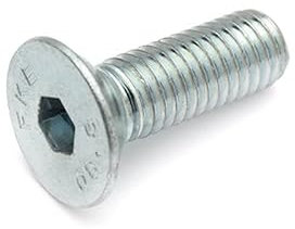 Senkkopfschrauben Innensechskant M5x10-25 Stück - Norm DIN 7991 - Vollgewinde - Innensechskant - Senkkopfschraube - Schraube mit abgesenktem Kopf - rostfrei