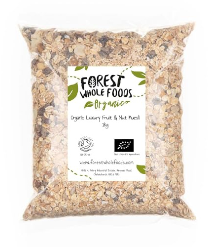 Organic Luxury Fruit & Nut Muesli - Forest Whole Foods (1kg)
