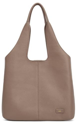 Kattee Leder Tragetasche Geldbörse für Damen Leder Tragetaschen und Hobo Schultertaschen Großes Fassungsvermögen für Laptop