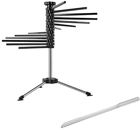 Stendipasta pieghevole per riporre facilmente i bracci rotanti staccabili in acciaio inox fatto in casa appeso rack