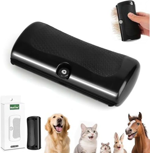 Brosse Sublime Poil Chien，Brosse Active Pet，Pour Chiens Et Chats,Deshedding Pour Chiens Et Chats,Avec PoignéE Confortable,Pet Care Brush à Poils Courts Et Longs (noir)