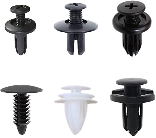 120 Pezzi Clip del Fermo Dell'automobile, Clip del Rivetto del Paraurti del Nylon