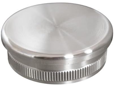 Rohrstopfen für Rohr Ø 60,3 x 2,5 mm Edelstahl V2A Endkappe Stopfen Edelstahlkappe Deckel Rohrstopfen Rohrverschlussstopfen Geländer Rohrverschluss VA A2 AISI304 AISI 304