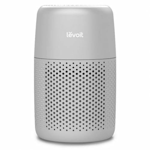 Levoit Luftreiniger Core Mini Pro 7 W - Mehrfarbig, HEPA-Filter, Texturierte Oberfläche, 20 m², 25 dB, 0,3 Mikrometer, Tastensteuerung, Kabelgebunden