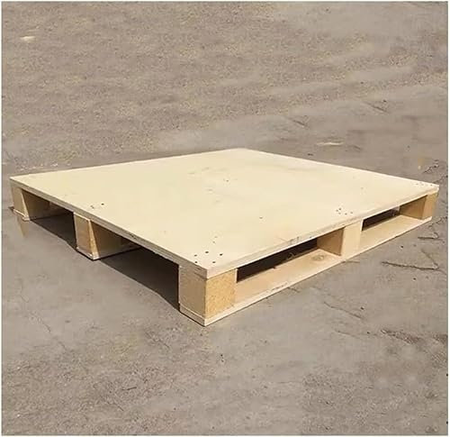 MekUk Kunststoffpalette Holzpaletten, Starkes, stabiles Holztablett, rutschfeste Sicherheitspolsterplatte for die Aufbewahrung im Supermarkt für Zwinger, Garten, Keller, Patio