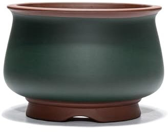 ZWDCVFGK Pots de Fleurs Pots de Fleurs en Argile Violette Pots de Fleurs d'orchidées Intérieur Respirant Succulent Arbre de Fortune Pots d'orchidées Pots spéciaux en céramique Simples Pots de Fleurs