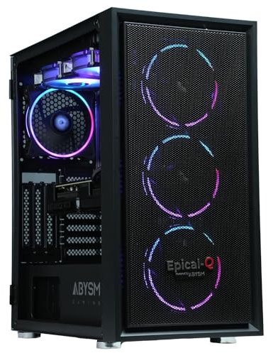 Epical-Q Ordenador sobremesa Gaming Mirracor Intel Core i7 14700F, 32GB, 2TB SSD NVME, RTX 5080 + Windows 11 Pro