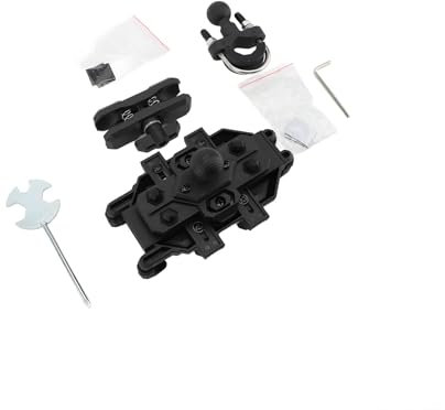 WODHMIEY Soporte Móvil Moto Antivibración, Lock Seguro, Rotación 720°, Compatible con Teléfonos de 4.7 a 7.2 Pulgadas, Ideal para Motocicletas, Bicicletas y Patinetes