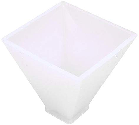 1 molde de silicona con forma de pirámide, molde decorativo de resina para manualidades, kit de moldes de silicona de varios tamaños para epoxi, cera de velas, jabón