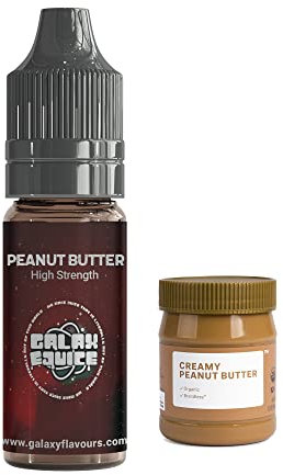 Peanut Butter Flavouring - High Strength Food Flavoring - 100ml Bottle - 250 Flavours.