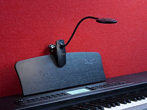 Colmann France - Lampe de piano d'éclairage LED pour vos partitions, Noir