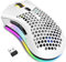 JYCSTE JYCSTE Kabellose leichte Gaming-Maus, ultraleichte Wabenmäuse mit RGB-Hintergrundbeleuchtung, 7 Tasten, einstellbare DPI, USB-Empfänger, 2,4 G kabellose wiederaufladbare ergonomische optische