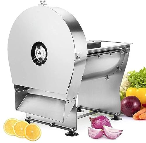 Máquina cortadora de Verduras eléctrica, cortadora eléctrica de fiambres para Uso doméstico, cortadora de Tomate Comercial Ajustable de Acero Inoxidable, cortadora en Espiral