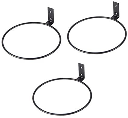 CIMAXIC Wandmontage Blumentopfhalter Aus Eisen Hängehaken Für Pflanzgefäße Blumentopf Aufhänger Rostfrei Passend Für Außenbereich