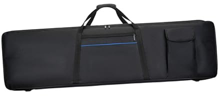 Amagogo E-Piano-Koffer, 88-Tasten-E-Keyboard, Piano-Gigbag, Schutzhülle, Umhängetasche, Piano-Keyboard-Tasche für Musikstudio, groß