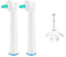 Interdental Ersatzbürsten Zahnbürstenköpfe Kompatibel mit Braun Oral-B Elektrische Zahnbürste Set 2 Stück für Zahnzwischenräume