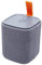 APM Tragbarer Bluetooth-Lautsprecher, Mini-Lautsprecher, Kabellos, Kompaktes Format, Trendiges Design, Bis Zu 8 Stunden Akkulaufzeit, Spritzwassergeschützt IPX4, Grau, 571077