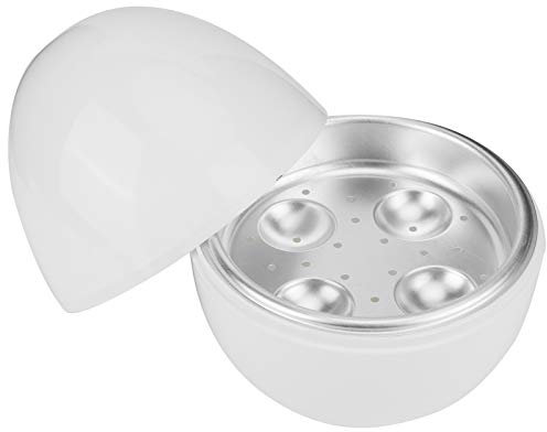 TOPINCN Hervidor de Huevos, Utensilios de Cocina, Material Compuesto de Aluminio Y Plástico Práctico Y Rápido para la Cocina del Hogar