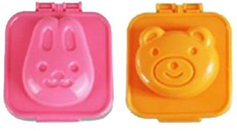HiyyFloy Gekochte Eierform, 2 Stück, Niedliche Cartoon-3d-eierform, Bento-Maker, Dekorieren, Eierwerkzeug, Küchenzubehör Für Die Küche