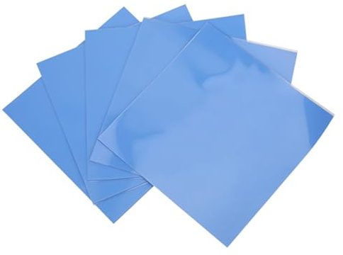 ZLXCAOB Silicone conductivité Thermique Pad CPU GPU Feuille de Dissipation Thermique 100x100x5mm 1.5 W/m-k