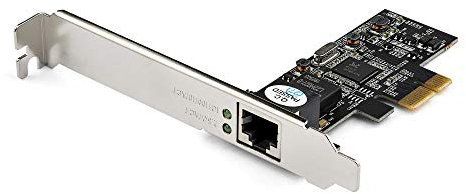 StarTech.com 1 Port PCIe Network Card - 2.5Gbps 2.5GBASE-T PCIe Network Card x1 PCIe - PCI Express LAN Card - RTL8125 (ST2GPEX)