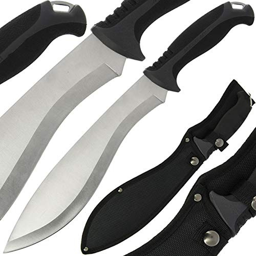 G8DS 16 Machete - zweifarbiger Gummigriff + Scheide