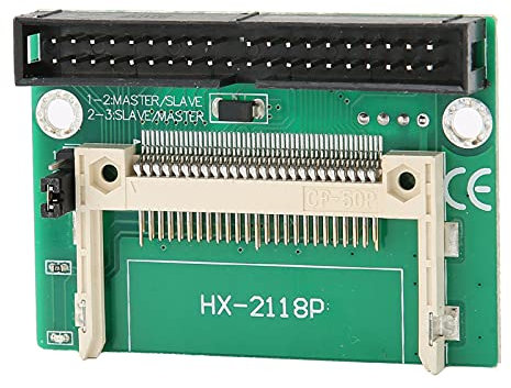 Adaptateur CF vers IDE, Carte Adaptateur Convertisseur IDE CF vers 3,5 Pouces 40 Broches, Carte Adaptateur de Bureau Disque Anti-EMI pour Win CE/Linux