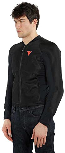 Dainese Pro-Armor Safety Jacket 2.0, Motorrad Schutzjacke Protektorenjacke, Schwarz/Schwarz, XXL