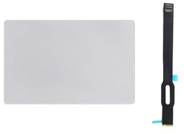 ICTION Pavé tactile avec câble flexible de rechange pour MacBook Pro 16 M1 Retina A2485 fin 2021 année (argent)