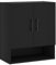 vidaXL Armario de Pared Madera de ingeniería Negro 60x31x70 cm