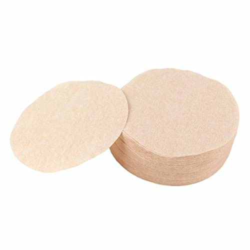 Yctze Juego de 100 Piezas de Papel de Filtro de café, Filtros de Repuesto para Cafetera Moka, Apto para café Moca de 3 y 6 Tazas (N° 6 60 mm)