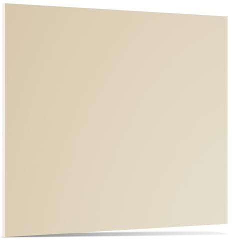 Prima Renovierungs-Systeme Pannello frontale per lavastoviglie [60er & 45er] In 10 colori - Per lavastoviglie completamente integrate e semi integrate (Beige, 715 x 444 mm)