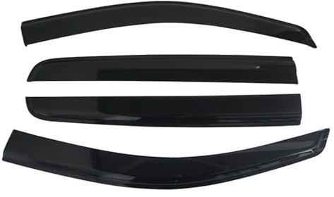 Car Windabweiser Auto Fenster Visier Für Ford Für Ranger T9 Sport Für XLT Für XLS Für XL 2022-2024 Seite Fenster Deflektoren Regen Weathershields Auto Seitenfensterabweiser