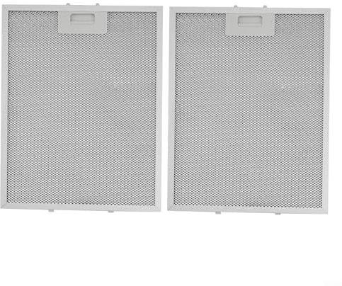 Set di 2 filtri a rete in alluminio per cappa aspirante per una ventilazione efficiente in cucina e una migliore ventilazione