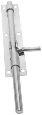 SEWACC Verdickter Schieberiegel Aus Edelstahl Schiebetürschloss Für Innentüren Scheunentore Bruchfester Türriegel Mit Langem Bolzen Für Zauntore Und Sichtschutzzäune Für Terrassen Schuppen