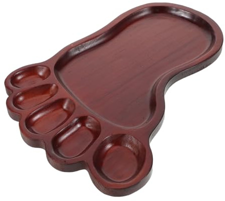 BIUDECO Bandeja de Madera para Snacks con Compartimentos Multifuncionales Diseño Único y Versátil para Quesos Frutas Aperitivos y Postres para Fiestas y Cenas