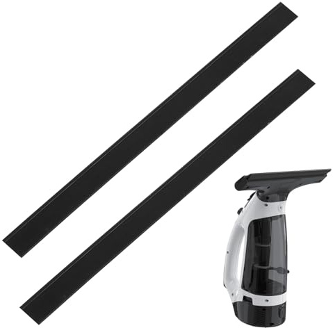 Rasqueta de cristal para Karcher, 2 piezas Raclette para Karcher Ventana, goma Raclette Ventana, Raclette Aspirante Vidrio, para aspiradoras de ventanas inalámbricas como WV2 y WV5.