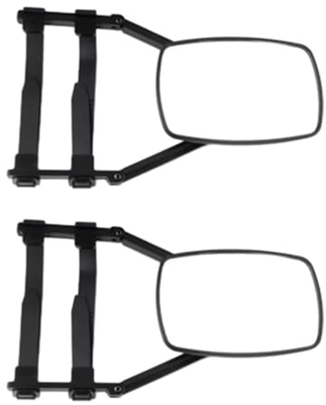 Rétroviseur Remorquage Universel Pour Voiture Caravane Remorque Sangle D'extension Vue Arrière Angle Mort Latéral Convexe Glace De Rétroviseur(2 Pieces)