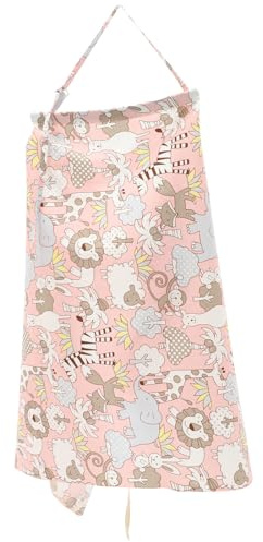 Kisangel Delantal de Lactancia para Mujeres Que Amamantan, Funda Portátil de Algodón Adecuado para Cenas y Salidas al Aire Libre