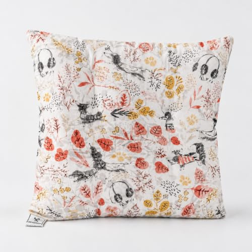 Decolores | Sac thermique lombaire | Idéal pour votre Dos | Pour le bien-être et les soins personnels | Farci de graines de blé et d'herbes naturelles | cadeau original